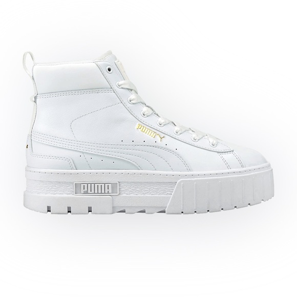 Puma Shoes - Puma Wmns Mayze Mid 'Triple White